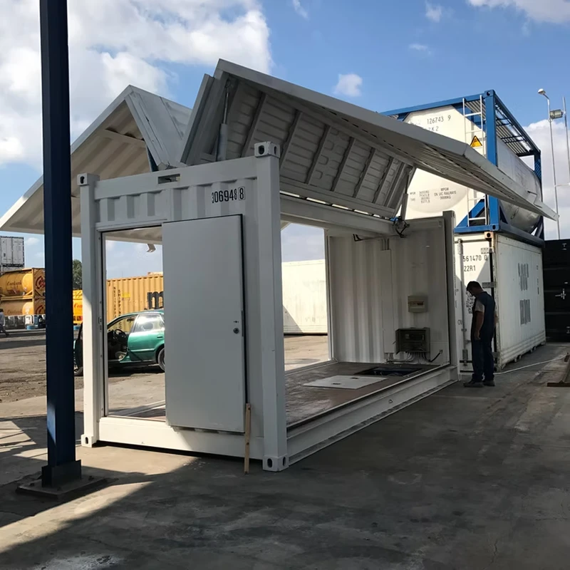Hydraulická nádoba s bočním otevíráním